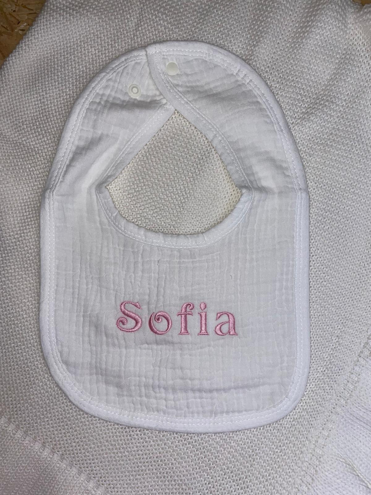 Cotton Bib Straight Edge