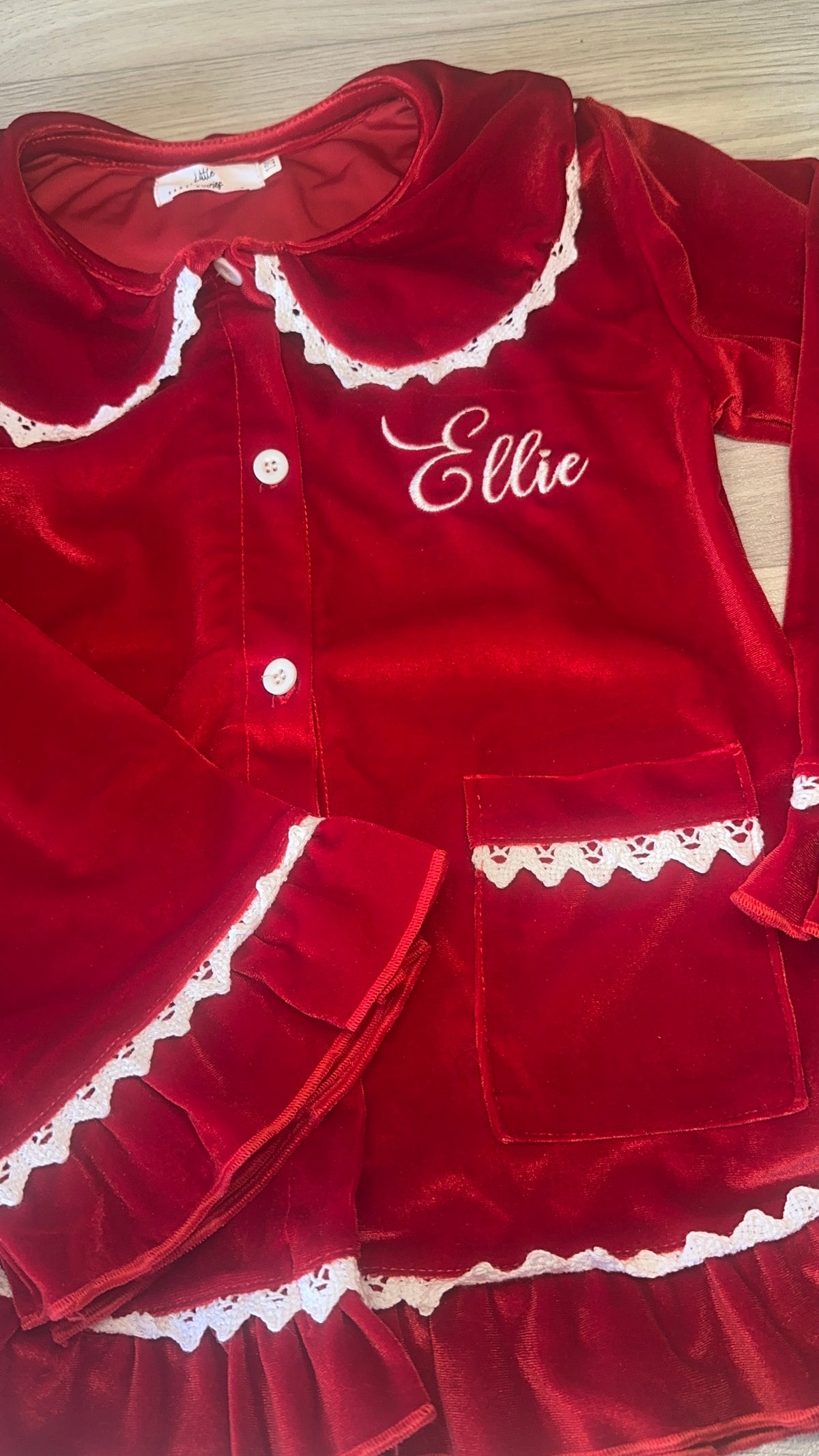 Personalised Girls Christmas Pyjamas 2026