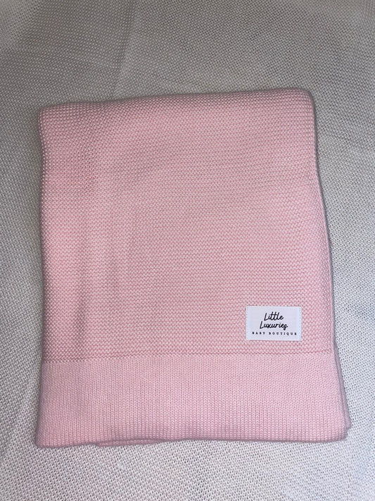 Cotton Blanket - Straight Edge