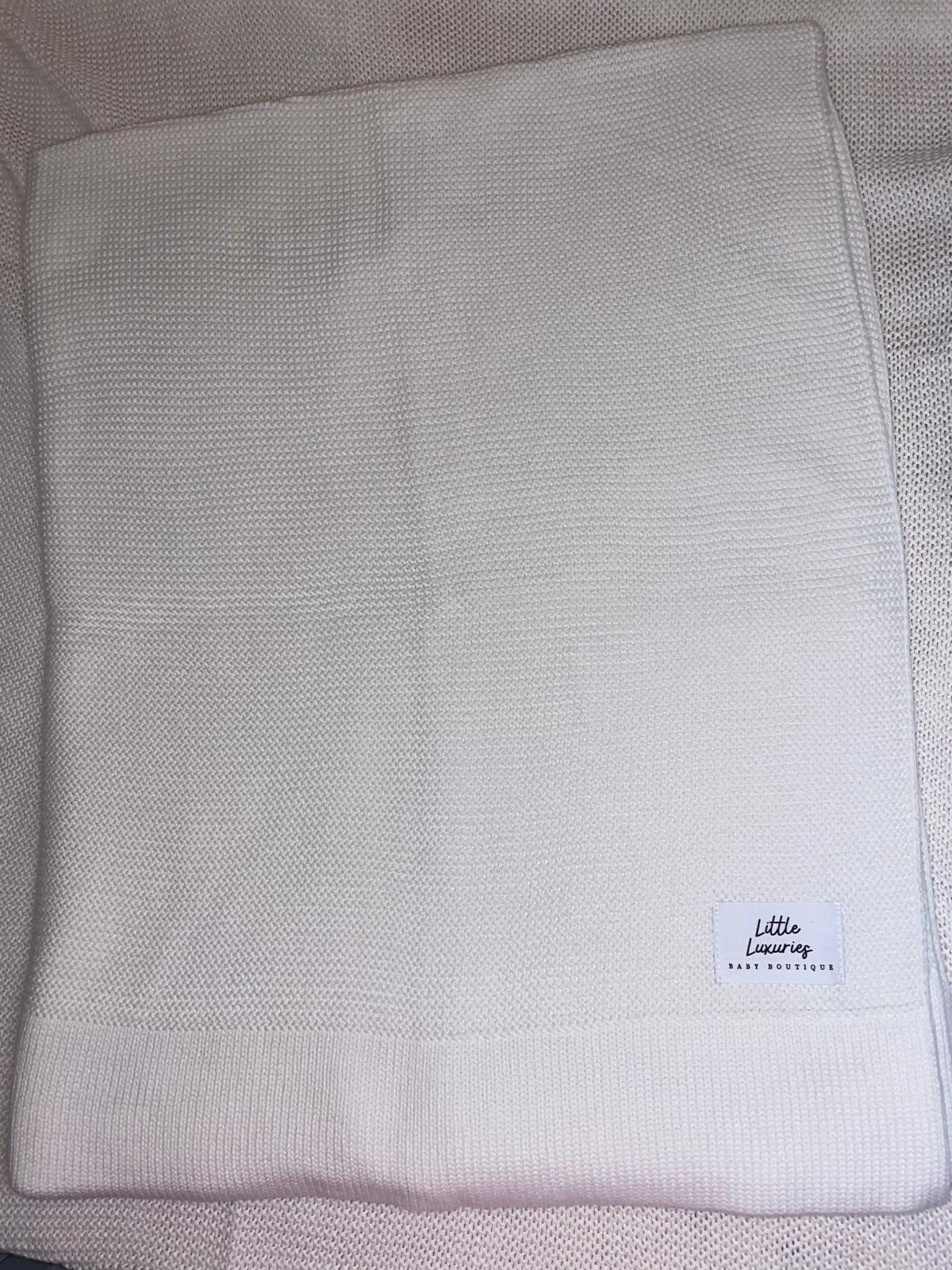 Cotton Blanket - Straight Edge