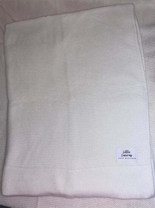 Cotton Blanket - Straight Edge