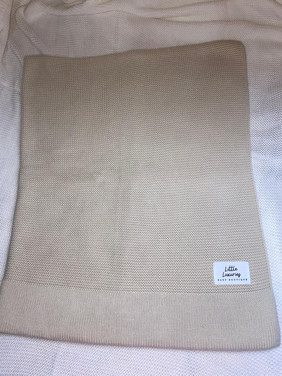 Cotton Blanket - Straight Edge